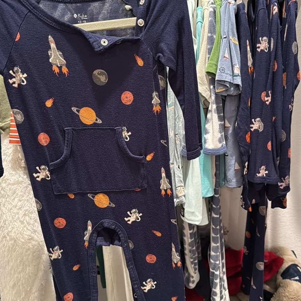 Kyte baby OG space print longall